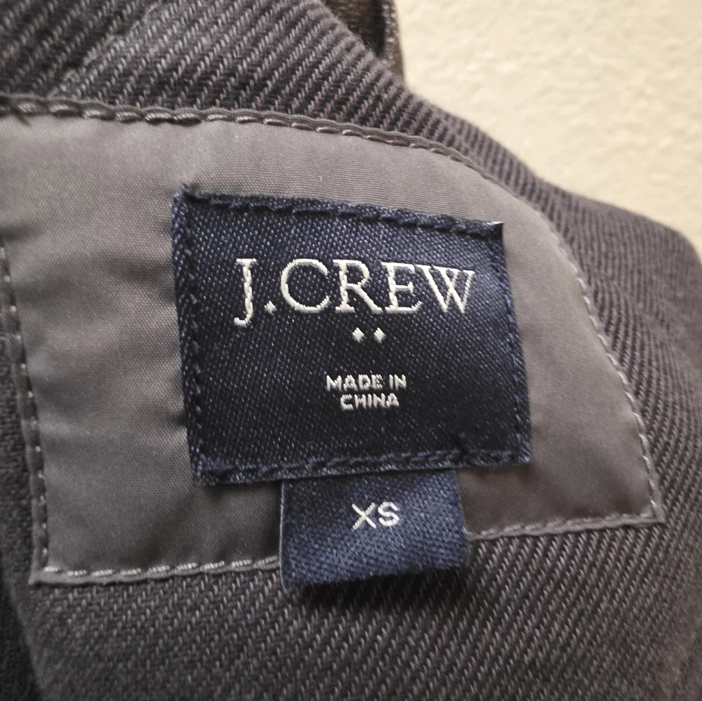 J Crew Men's Quilted Gray Jacket Xs - Picture 3 of 6